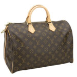 Louis Vuitton monogram speedy M40392 Brown